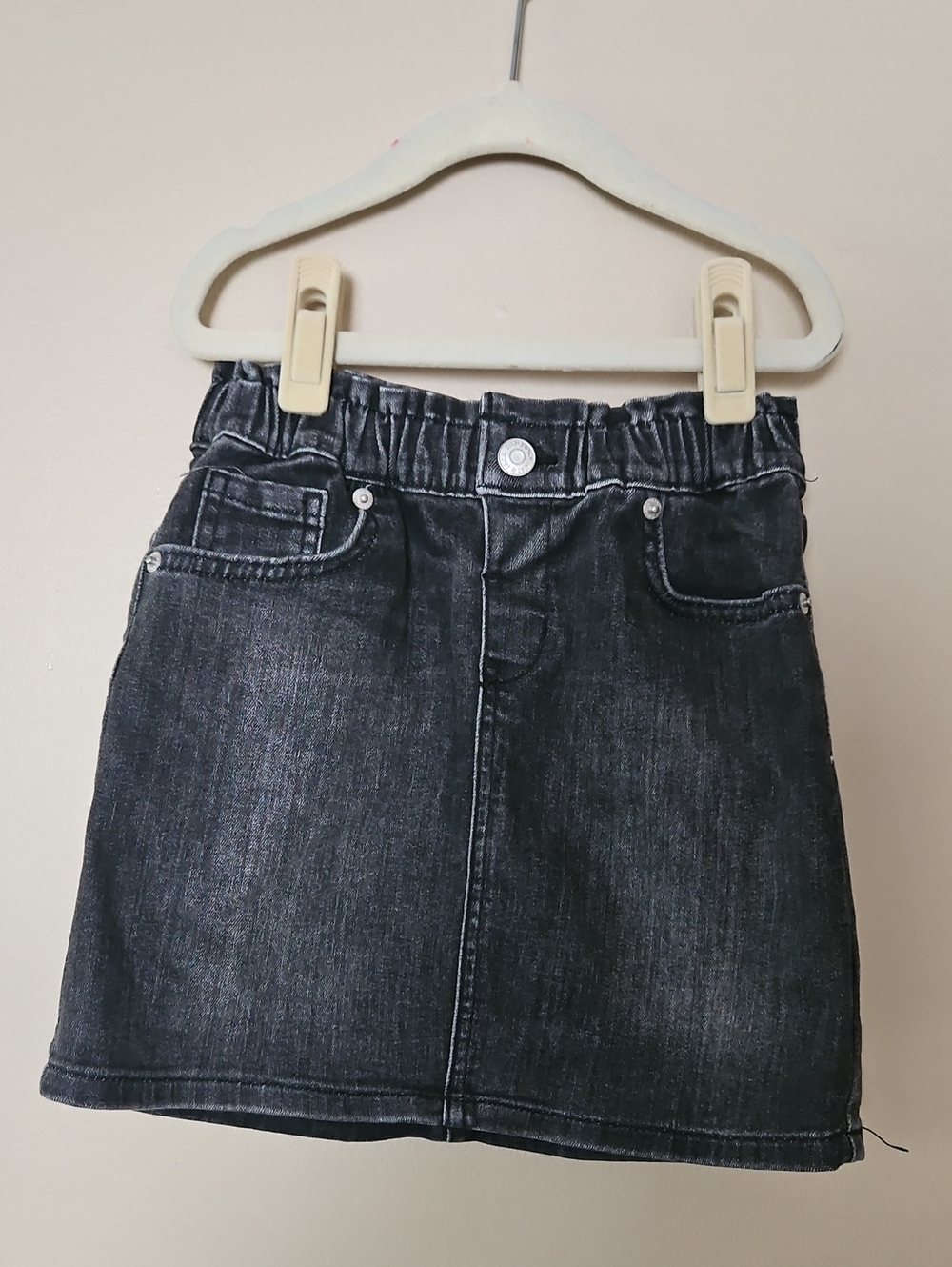 Cat & Jack Black Wash Denim Skirt for Girls